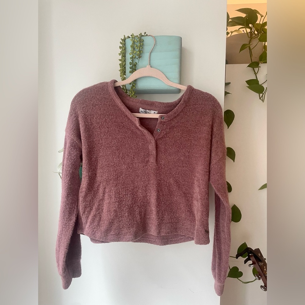 Dusty Rose Hollister Sweater